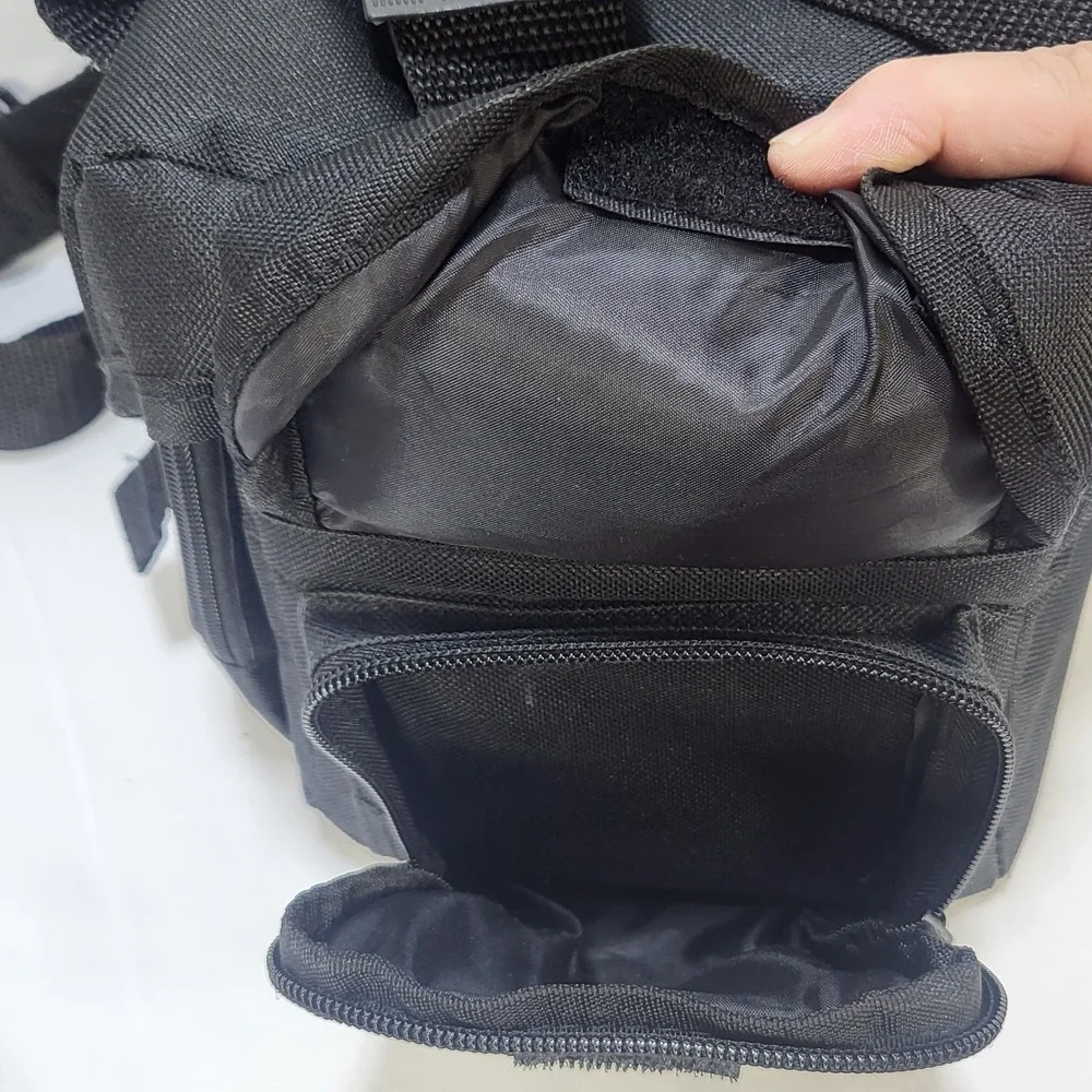 Vivitar Camera Shoulder Bag Black Padded Gear Case with Adjustable Dividers